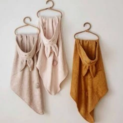 Sevira Kids Capes De Bain Bébé Et Peignoirs Enfant Cape De Bain 100% Bambou - Lapinou -Couvertures bébé et enfant Soldes cape de bain 100 bambou lapinou 21