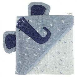 Trixie Capes De Bain Bébé Et Peignoirs Enfant Cape De Bain 75x75cm Mrs. Elephant