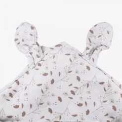 Kinousses Capes De Bain Bébé Et Peignoirs Enfant Cape De Bain Bébé Blanc Coton Bio -Couvertures bébé et enfant Soldes cape de bain bebe blanc coton bio 2