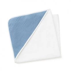 Cocoeko Capes De Bain Bébé Et Peignoirs Enfant Cape De Bain Bébé Bleu Jean