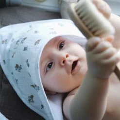 Cocoeko Capes De Bain Bébé Et Peignoirs Enfant Cape De Bain Bébé Fleurs -Couvertures bébé et enfant Soldes cape de bain bebe fleurs 4