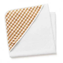 Cocoeko Capes De Bain Bébé Et Peignoirs Enfant Cape De Bain Bébé Vichy Safran