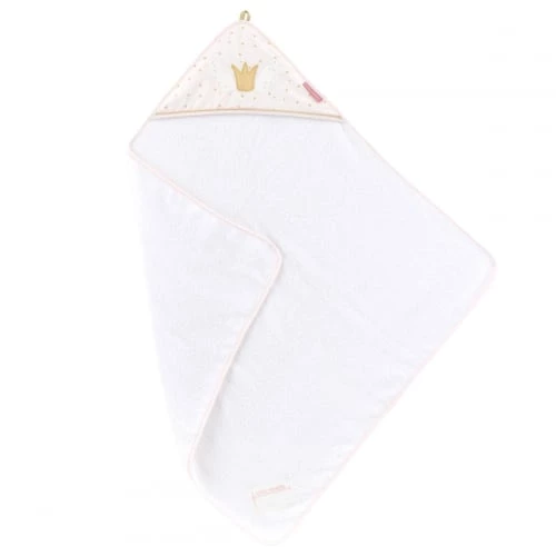 Little Crevette Capes De Bain Bébé Et Peignoirs Enfant Cape De Bain Blanche Coton Bio 75x75 Cm 4 Little Crevette Capes De Bain Bébé Et Peignoirs Enfant Cape De Bain Blanche Coton Bio 75x75 Cm – Image 2