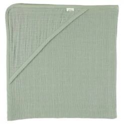 Les Rêves D'Anais Capes De Bain Bébé Et Peignoirs Enfant Cape De Bain Bliss Vert Olive (75 X 75 Cm)
