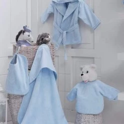 Sensei Maison Capes De Bain Bébé Et Peignoirs Enfant Cape De Bain Ciel 75x75 Cm -Couvertures bébé et enfant Soldes cape de bain ciel 75x75 cm 2