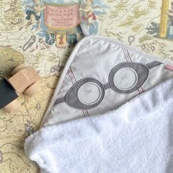 Little Crevette Capes De Bain Bébé Et Peignoirs Enfant Cape De Bain écrue Coton Bio 75x75 Cm -Couvertures bébé et enfant Soldes cape de bain ecrue coton bio 75x75 cm 8