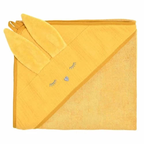 Sevira Kids Capes De Bain Bébé Et Peignoirs Enfant Cape De Bain En Bambou Et Gaze De Coton - Lapin 3 Sevira Kids Capes De Bain Bébé Et Peignoirs Enfant Cape De Bain En Bambou Et Gaze De Coton - Lapin