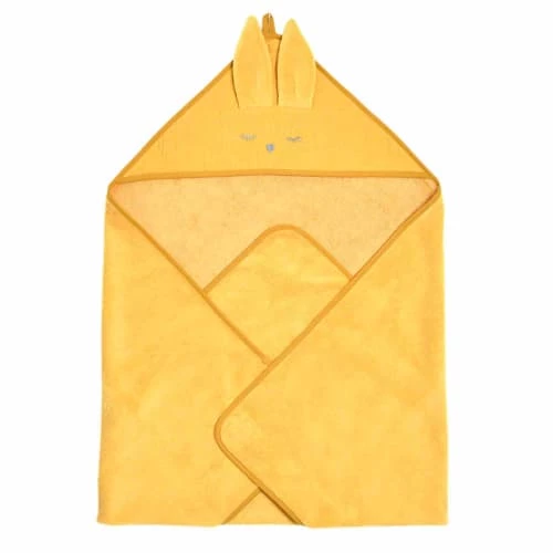Sevira Kids Capes De Bain Bébé Et Peignoirs Enfant Cape De Bain En Bambou Et Gaze De Coton - Lapin 4 Sevira Kids Capes De Bain Bébé Et Peignoirs Enfant Cape De Bain En Bambou Et Gaze De Coton - Lapin – Image 2