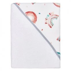 Sevira Kids Capes De Bain Bébé Et Peignoirs Enfant Cape De Bain En Bambou - RAINBOW