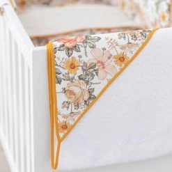 Sevira Kids Capes De Bain Bébé Et Peignoirs Enfant Cape De Bain En Coton Et Fibres De Bambou, Néo Vintage -Couvertures bébé et enfant Soldes cape de bain en coton et fibres de bambou neo vintage 5