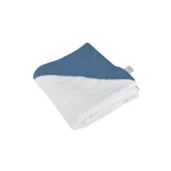 Home Maison Capes De Bain Bébé Et Peignoirs Enfant Cape De Bain En Gaze De Coton Et éponge Coton Rose 75 X 75 -Couvertures bébé et enfant Soldes cape de bain en gaze de coton et eponge coton bleu fonce 75 x 75 5
