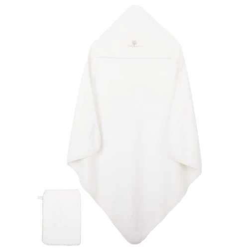 Eveil Et Nature Capes De Bain Bébé Et Peignoirs Enfant Cape De Bain Et Gant 75x75 Cm Coton Bio Ecru 3 Eveil Et Nature Capes De Bain Bébé Et Peignoirs Enfant Cape De Bain Et Gant 75x75 Cm Coton Bio Ecru