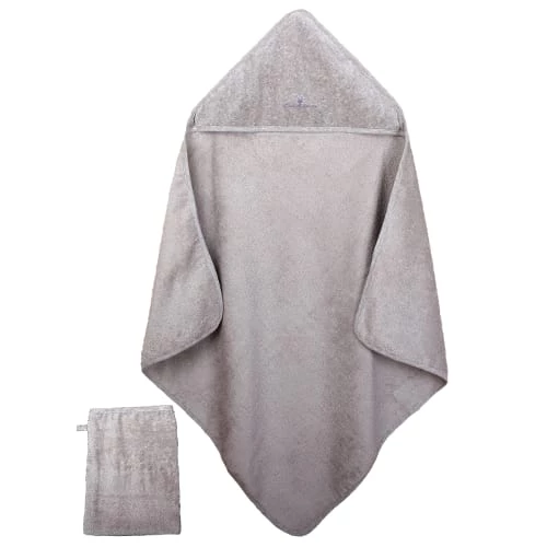 Eveil Et Nature Capes De Bain Bébé Et Peignoirs Enfant Cape De Bain Et Gant 75x75 Cm Coton Bio Gris 3 Eveil Et Nature Capes De Bain Bébé Et Peignoirs Enfant Cape De Bain Et Gant 75x75 Cm Coton Bio Gris