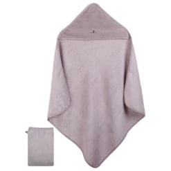 Eveil Et Nature Capes De Bain Bébé Et Peignoirs Enfant Cape De Bain Et Gant 75x75 Cm Coton Bio Lagon -Couvertures bébé et enfant Soldes cape de bain et gant 75x75 cm coton bio iris 6