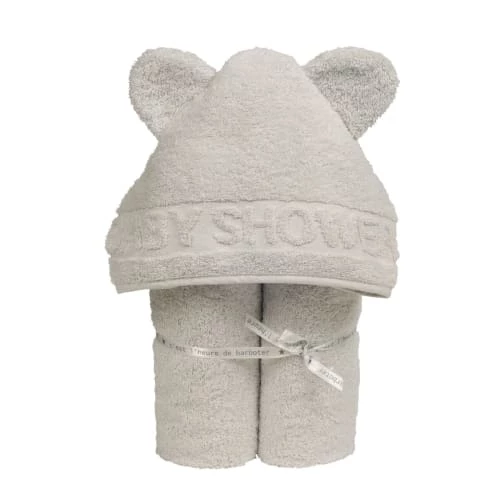 Little Crevette Capes De Bain Bébé Et Peignoirs Enfant Cape De Bain Gris Clair Coton Bio 60x120 Cm 3 Little Crevette Capes De Bain Bébé Et Peignoirs Enfant Cape De Bain Gris Clair Coton Bio 60x120 Cm