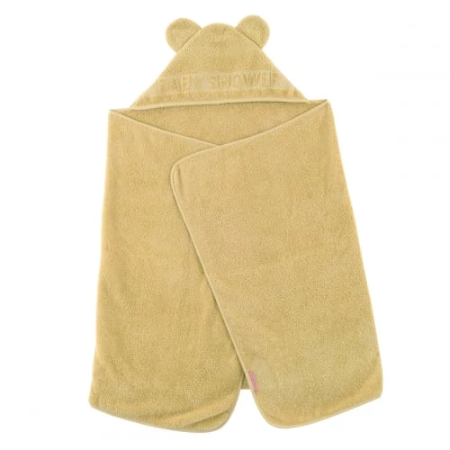 Little Crevette Capes De Bain Bébé Et Peignoirs Enfant Cape De Bain Jaune Moutarde Coton Bio 60x120 Cm 4 Little Crevette Capes De Bain Bébé Et Peignoirs Enfant Cape De Bain Jaune Moutarde Coton Bio 60x120 Cm – Image 2