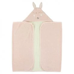 Trixie Capes De Bain Bébé Et Peignoirs Enfant Cape De Bain Mrs. Rabbit (70x 130cm)