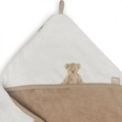 Jollein Capes De Bain Bébé Et Peignoirs Enfant Cape De Bain Ours Teddy Bear (75 X 75 Cm) -Couvertures bébé et enfant Soldes cape de bain ours teddy bear 75 x 75 cm 1