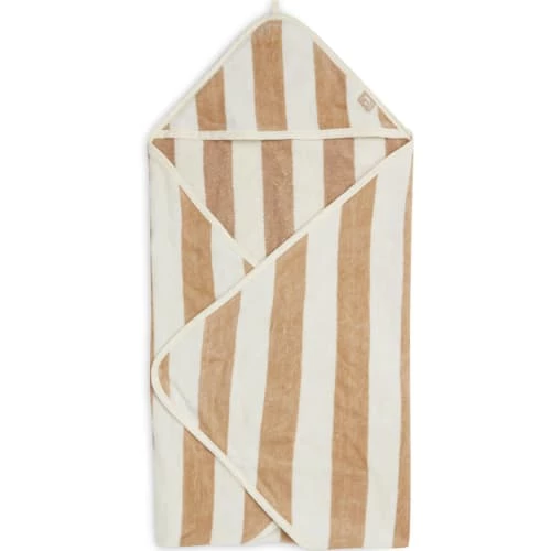Jollein Capes De Bain Bébé Et Peignoirs Enfant Cape De Bain Rayée Biscuit (75 X 75 Cm) 3 Jollein Capes De Bain Bébé Et Peignoirs Enfant Cape De Bain Rayée Biscuit (75 X 75 Cm)
