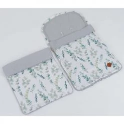 Sevira Kids Gigoteuses Chancelière Universelle En Coton, Eucalyptus 11 Sevira Kids Gigoteuses Chancelière Universelle En Coton, Eucalyptus -Couvertures bébé et enfant Soldes chanceliere universelle en coton eucalyptus 3