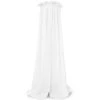 Jollein Ciels De Lit Ciel De Lit Blanc (155 Cm) -Couvertures bébé et enfant Soldes ciel de lit blanc 155 cm