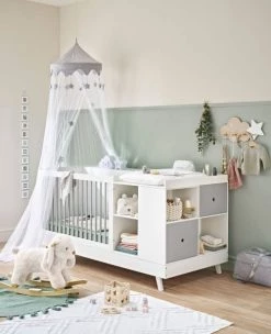 Maisons Du Monde Ciels De Lit Ciel De Lit Enfant Blanc Et Gris 13 Maisons Du Monde Ciels De Lit Ciel De Lit Enfant Blanc Et Gris -Couvertures bébé et enfant Soldes ciel de lit enfant blanc et gris 1000 15 1 159696 10