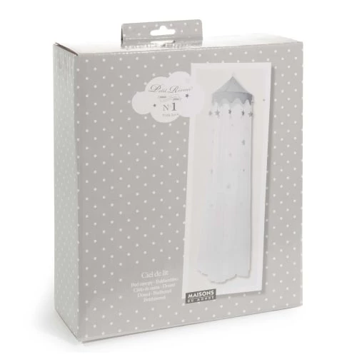 Maisons Du Monde Ciels De Lit Ciel De Lit Enfant Blanc Et Gris 4 Maisons Du Monde Ciels De Lit Ciel De Lit Enfant Blanc Et Gris – Image 2