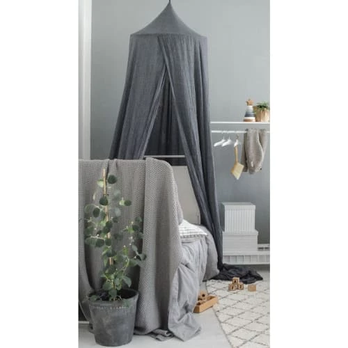 JaBaDaBaDo Ciels De Lit Ciel De Lit Gris Anthracite 230 X 55 X 55 Cm 4 JaBaDaBaDo Ciels De Lit Ciel De Lit Gris Anthracite 230 X 55 X 55 Cm – Image 2