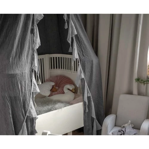 JaBaDaBaDo Ciels De Lit Ciel De Lit Gris Anthracite 230 X 55 X 55 Cm 5 JaBaDaBaDo Ciels De Lit Ciel De Lit Gris Anthracite 230 X 55 X 55 Cm – Image 3