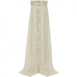 Jollein Ciels De Lit Ciel De Lit Vintage Ruffle Nougat (155 Cm)