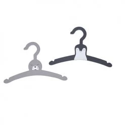 Maisons Du Monde Gigoteuses Cintres Animaux Polaires Noirs, Gris Et Blancs (x2)