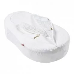 Béaba Couvertures Bébé Et Enfant Cocoonacover™ Ouatinée - Fleur De Coton® Blanc