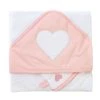 Home Maison Capes De Bain Bébé Et Peignoirs Enfant Coffret Bébé Sortie De Bain Brodée + Gant Cœur Corail 1 Home Maison Capes De Bain Bébé Et Peignoirs Enfant Coffret Bébé Sortie De Bain Brodée + Gant Cœur Corail -Couvertures bébé et enfant Soldes coffret bebe sortie de bain brodee gant coeur corail