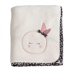 Sauthon Couvertures Bébé Et Enfant Couverture 75x100cm En Polyester Blanc