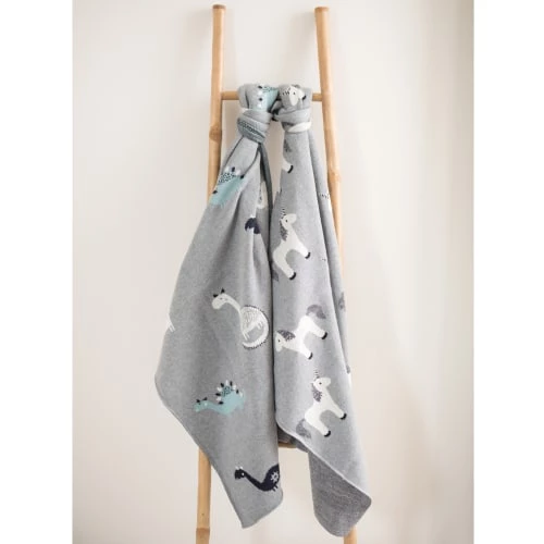 Sevira Kids Couvertures Bébé Et Enfant Couverture Bébé En Coton Bio Licorne 80 X 100 Cm 4 Sevira Kids Couvertures Bébé Et Enfant Couverture Bébé En Coton Bio Licorne 80 X 100 Cm – Image 2