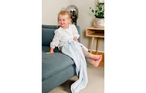 Kindsgut Couvertures Bébé Et Enfant Couverture Bébé En Coton Bleu 7 Kindsgut Couvertures Bébé Et Enfant Couverture Bébé En Coton Bleu – Image 5