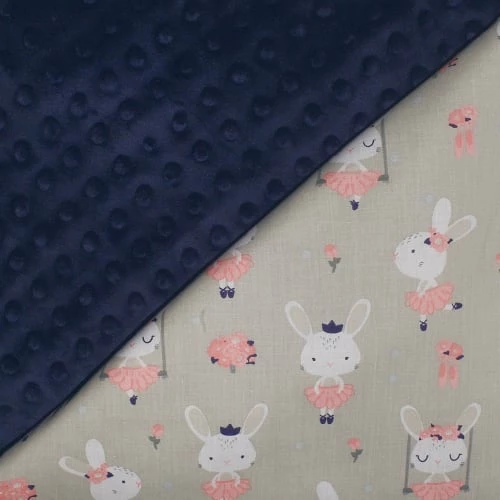 Sevira Kids Couvertures Bébé Et Enfant Couverture Bébé En Coton Et Minky 70 X 95 Cm 4 Sevira Kids Couvertures Bébé Et Enfant Couverture Bébé En Coton Et Minky 70 X 95 Cm – Image 2