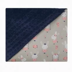 Sevira Kids Couvertures Bébé Et Enfant Couverture Bébé En Coton Et Minky 70 X 95 Cm