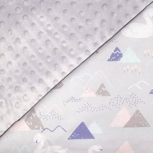 Sevira Kids Couvertures Bébé Et Enfant Couverture Bébé En Coton Et Minky 70 X 95 Cm 4 Sevira Kids Couvertures Bébé Et Enfant Couverture Bébé En Coton Et Minky 70 X 95 Cm – Image 2