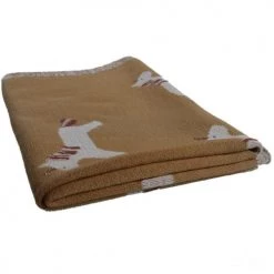 Noukie's Couvertures Bébé Et Enfant Couverture Bébé En Tricot Lina La Licorne Lina & Joy (75 X 100 Cm)