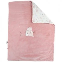 Noukie's Couvertures Bébé Et Enfant Couverture Bébé En Veloudoux Lina & Joy (75 X 100 Cm)