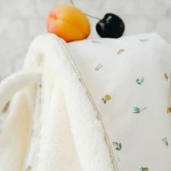 Cocoeko Couvertures Bébé Et Enfant Couverture Bébé Polaire & Coton Bio Plein Air (75x90 Cm) -Couvertures bébé et enfant Soldes couverture bebe polaire coton bio plein air 75x90 cm 1