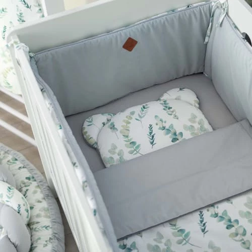 Sevira Kids Couvertures Bébé Et Enfant Couverture Bébé Réversible, Eucalyptus 75 X 100 Cm 7 Sevira Kids Couvertures Bébé Et Enfant Couverture Bébé Réversible, Eucalyptus 75 X 100 Cm – Image 5