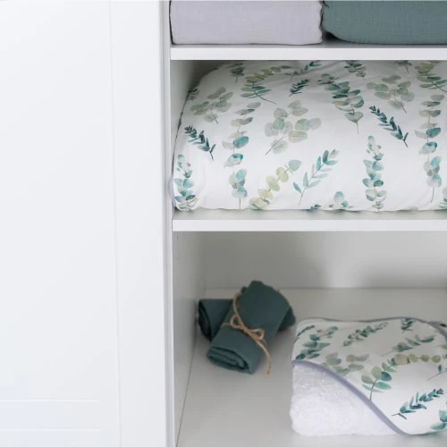 Sevira Kids Couvertures Bébé Et Enfant Couverture Bébé Réversible, Eucalyptus 75 X 100 Cm 8 Sevira Kids Couvertures Bébé Et Enfant Couverture Bébé Réversible, Eucalyptus 75 X 100 Cm – Image 6