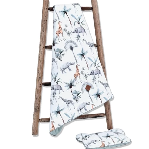 Sevira Kids Couvertures Bébé Et Enfant Couverture Bébé Réversible, Safari TU 7 Sevira Kids Couvertures Bébé Et Enfant Couverture Bébé Réversible, Safari TU – Image 5