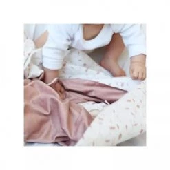 Kinousses Couvertures Bébé Et Enfant Couverture Bébé Rose Coton Bio -Couvertures bébé et enfant Soldes couverture bebe rose coton bio 4