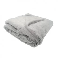 Home Maison Couvertures Bébé Et Enfant Couverture Bébé Snow Doublée En Coton Gris 75x100