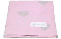 Kindsgut Couvertures Bébé Et Enfant Couverture Bébé Tricotée Ultra-douce 100% Coton Multicolore