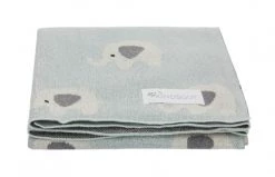 Kindsgut Couvertures Bébé Et Enfant Couverture Bébé Tricotée Ultra-douce 100% Coton Multicolore