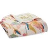 Aden + Anais Couvertures Bébé Et Enfant Couverture De Rêve Dream Blank En Bambou Marine Gardens (120 X 120 Cm) -Couvertures bébé et enfant Soldes couverture de reve dream blank en bambou marine gardens 120 x 120 cm
